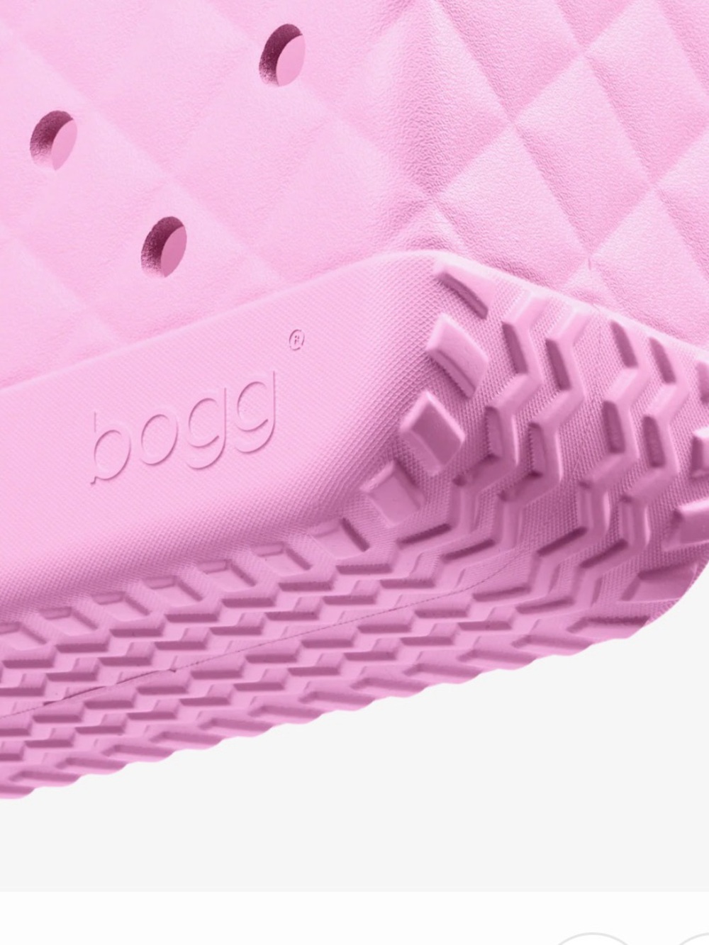♥️💖 Bogg Quilted Pink Taffy Bitty & Large Pearl Bag Chain Charm Bougie Bogg NWT - Picture 14 of 17
